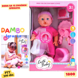 Beba sa 12 zvučnih efekata