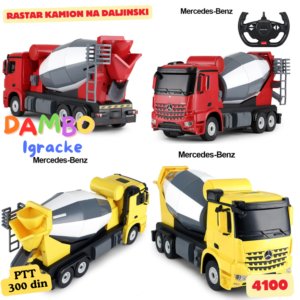 Kamion mešalica na daljinski