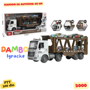 Kamion 40 cm sa efektima i atićima