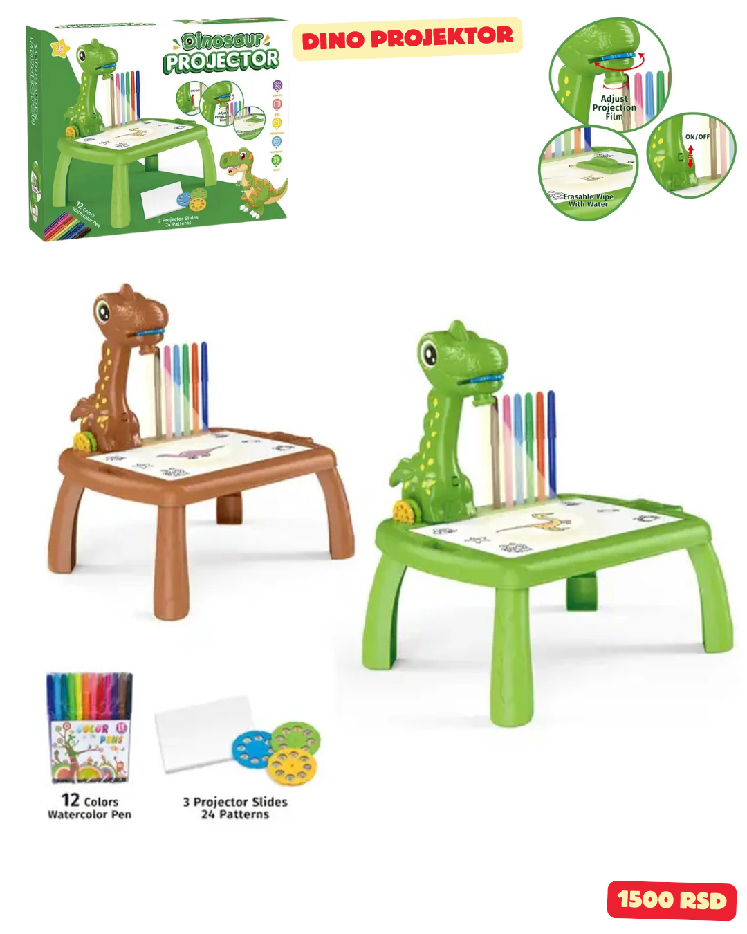 Projektor dino
