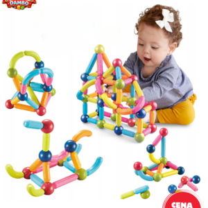 Magnetni štapići 76 delova