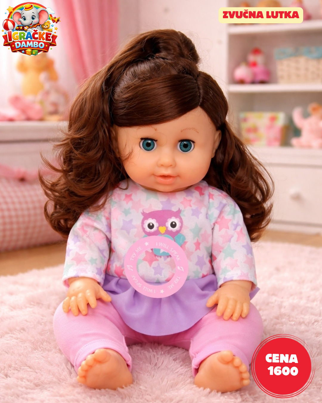 Interaktivna zvučna lutka