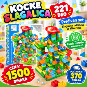 Kocke slagalica 221 delova
