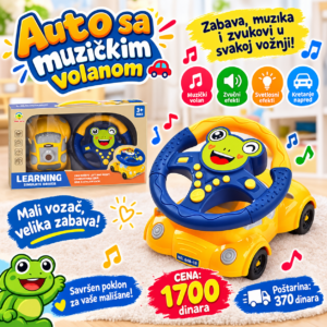 Auto sa zvučnim volanom