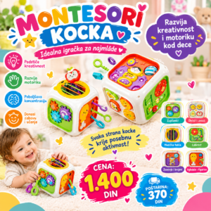 Montesori kocka